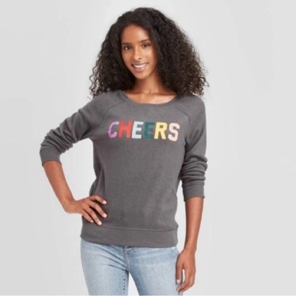 XS- Grayson threads gray cheers sleep shirt New Xtra Small